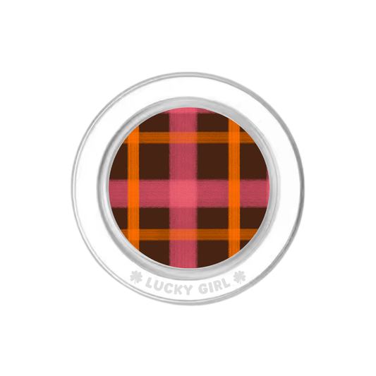 Autumn Glow Plaid Phone Grip Insert Standard