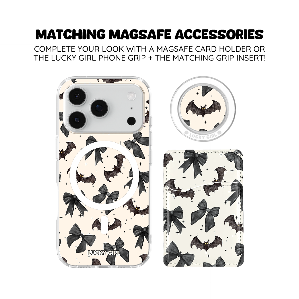 Bats & Bows Clear Case Insert iPhone 17