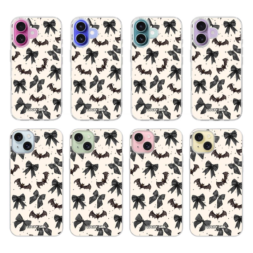 Bats & Bows Clear Case Insert iPhone 17