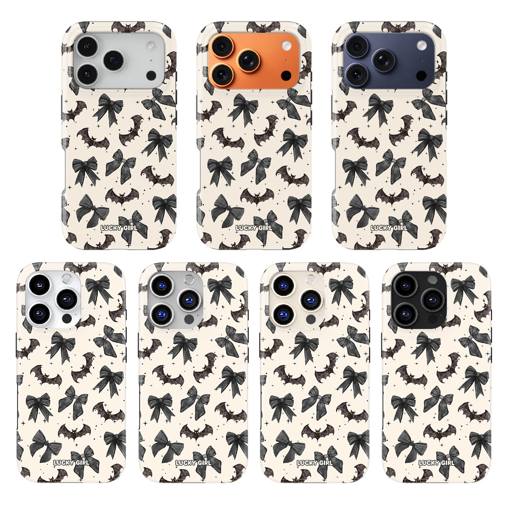 Bats & Bows Phone Case iPhone 17 / Yes