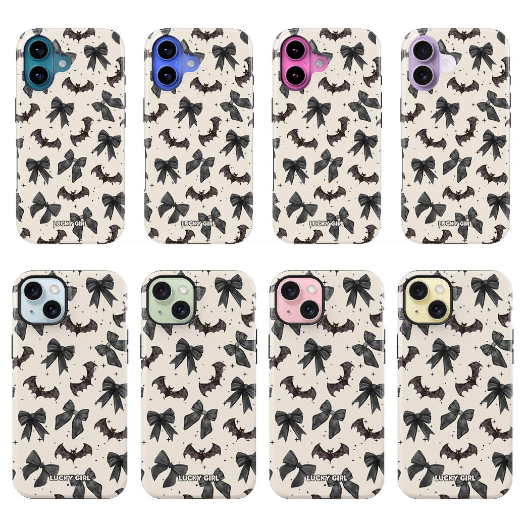 Bats & Bows Phone Case iPhone 17 / Yes