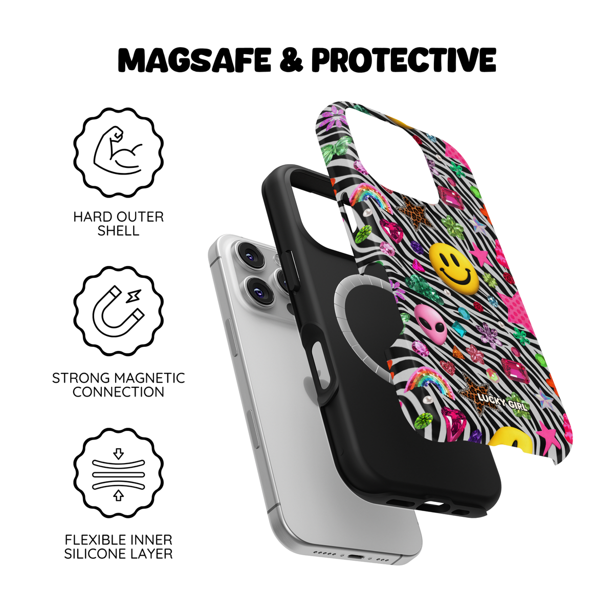 Bedazzling Phone Case iPhone 17 / Yes