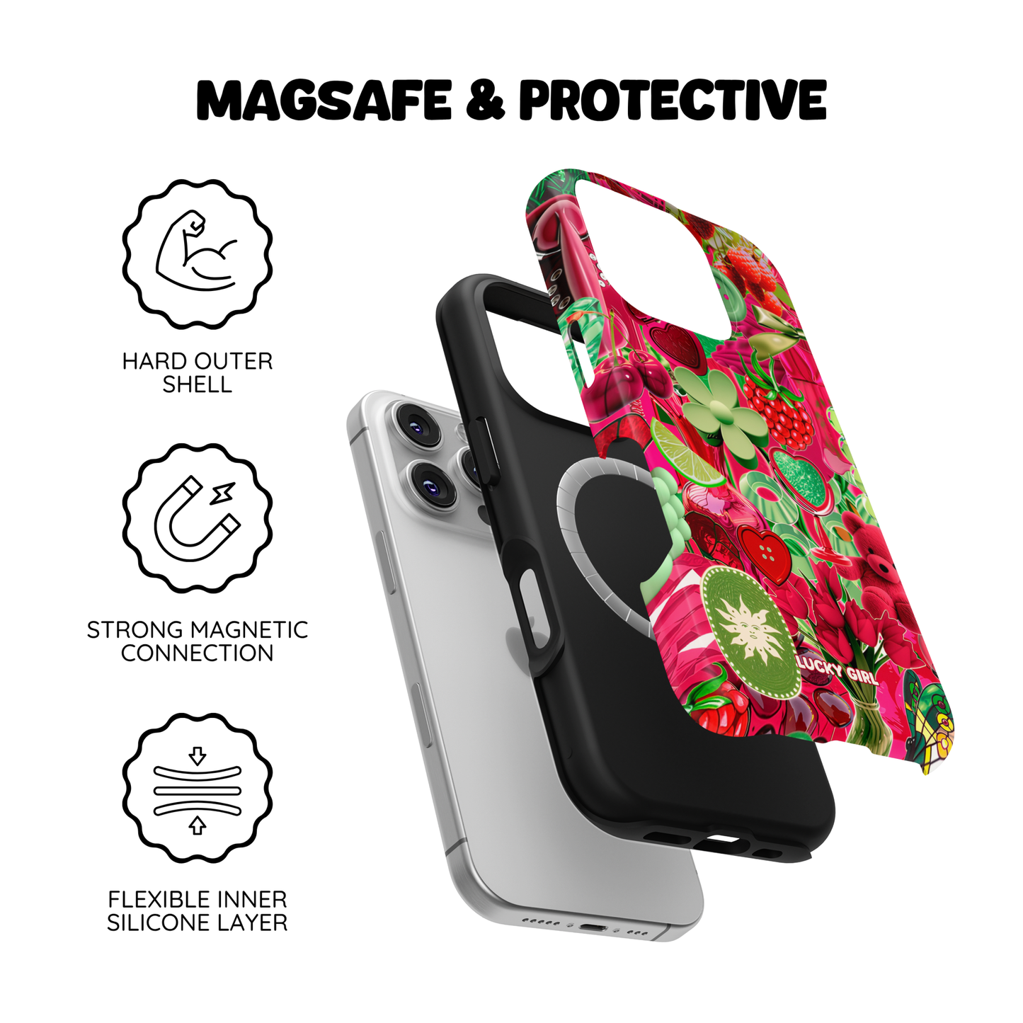Berry Limeade Phone Case iPhone 17 / Yes