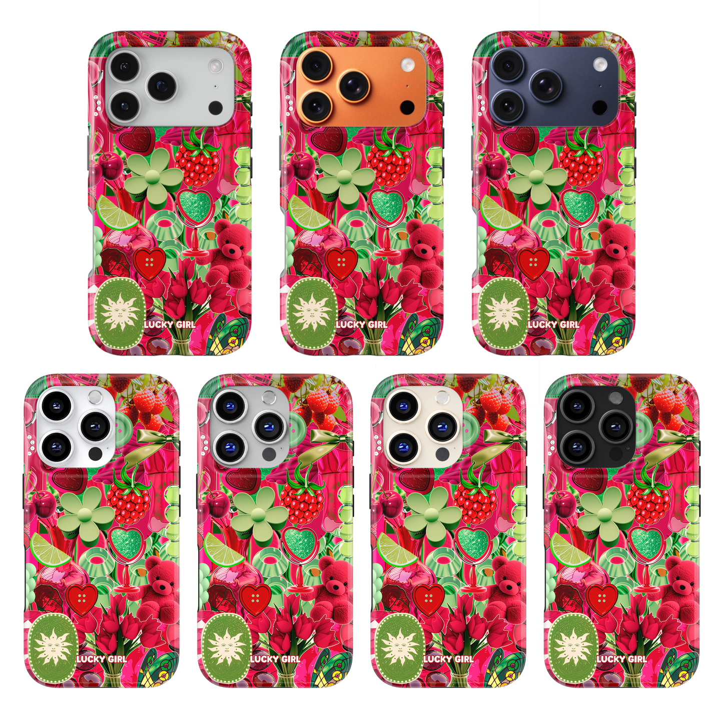 Berry Limeade Phone Case iPhone 17 / Yes