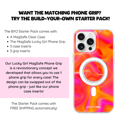 Blaze Heat Wave Clear Case Insert iPhone 17
