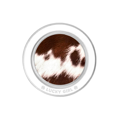 Brown Cowhide Phone Grip Insert Standard
