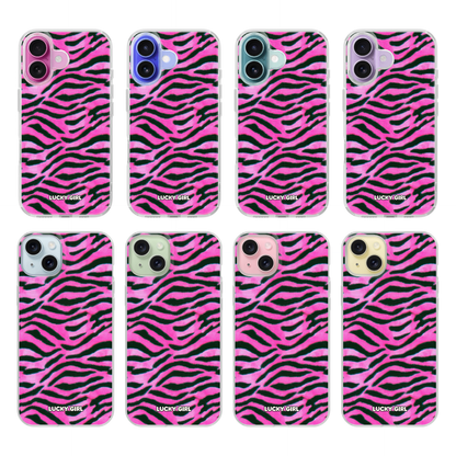 Candy Zebra Clear Case Insert iPhone 17