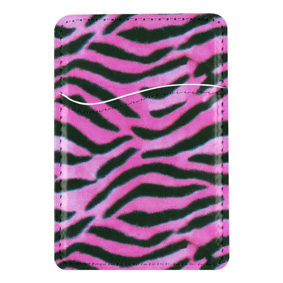 Candy Zebra MagSafe Card Holder
