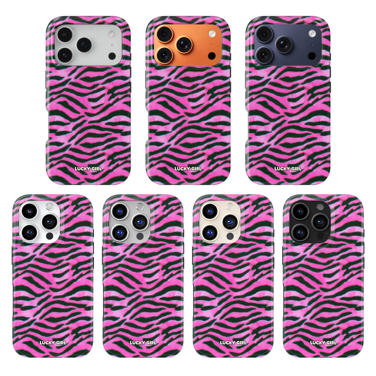 Candy Zebra Phone Case iPhone 17 / Yes