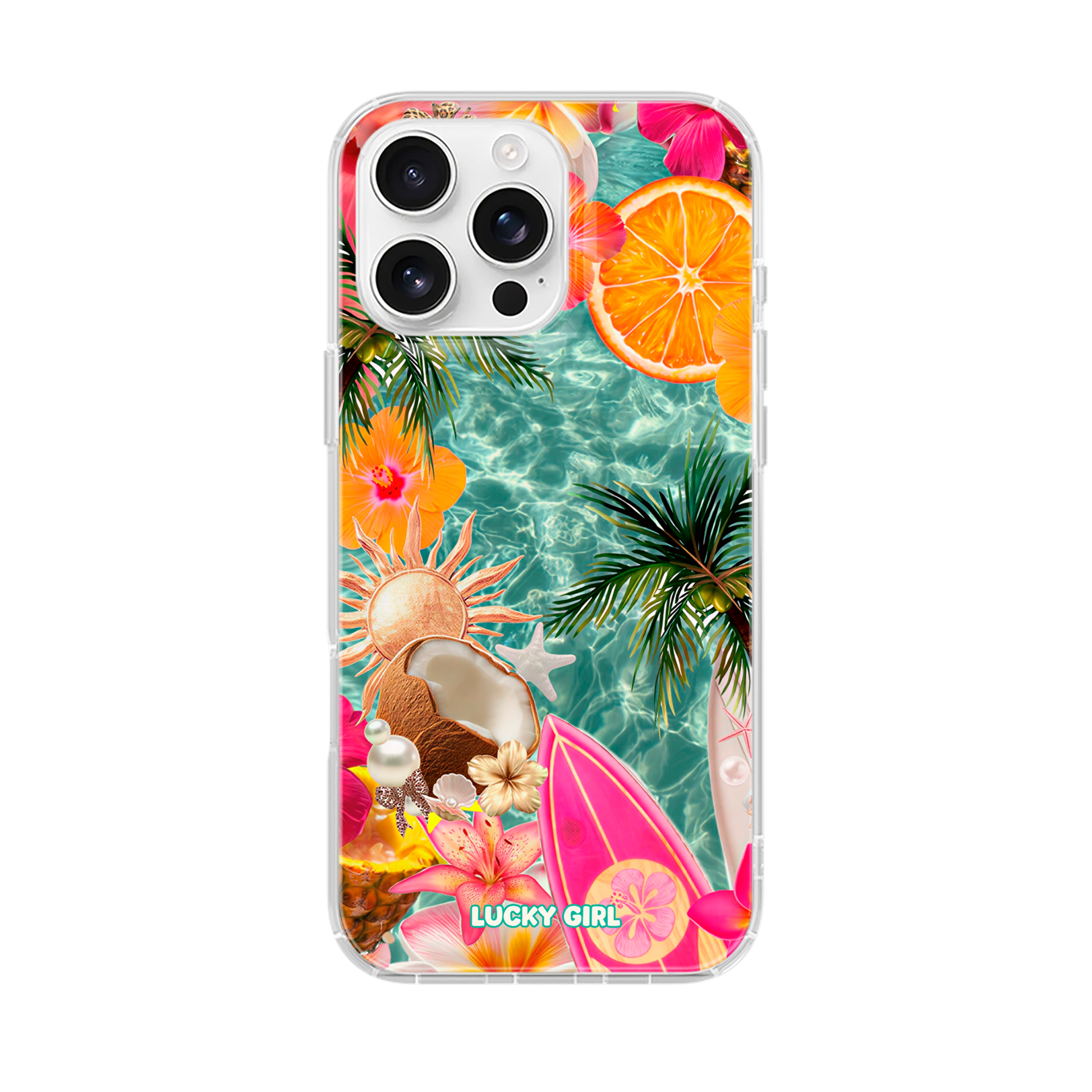 Coconut Coast Clear Case Insert iPhone 17