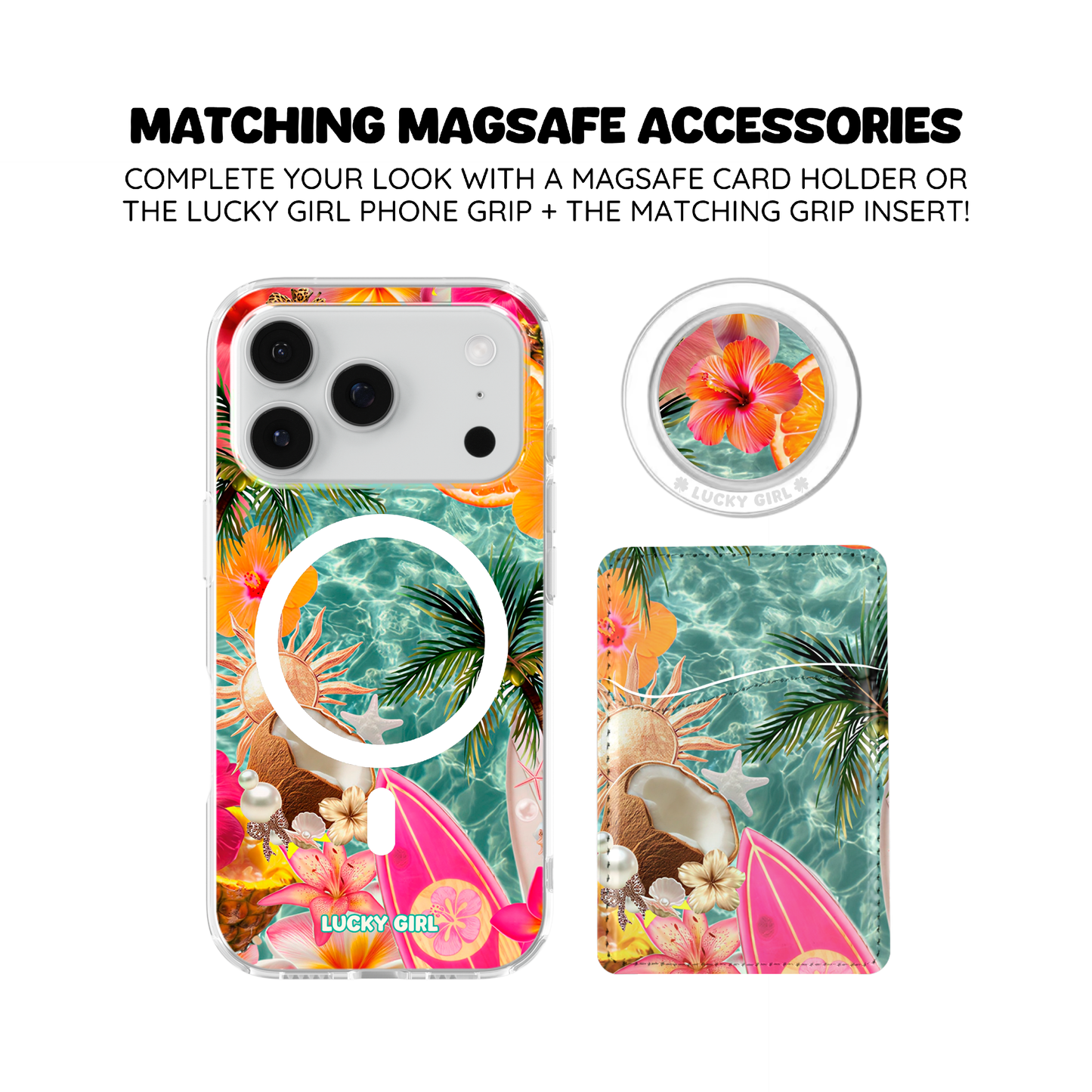 Coconut Coast Clear Case Insert iPhone 17
