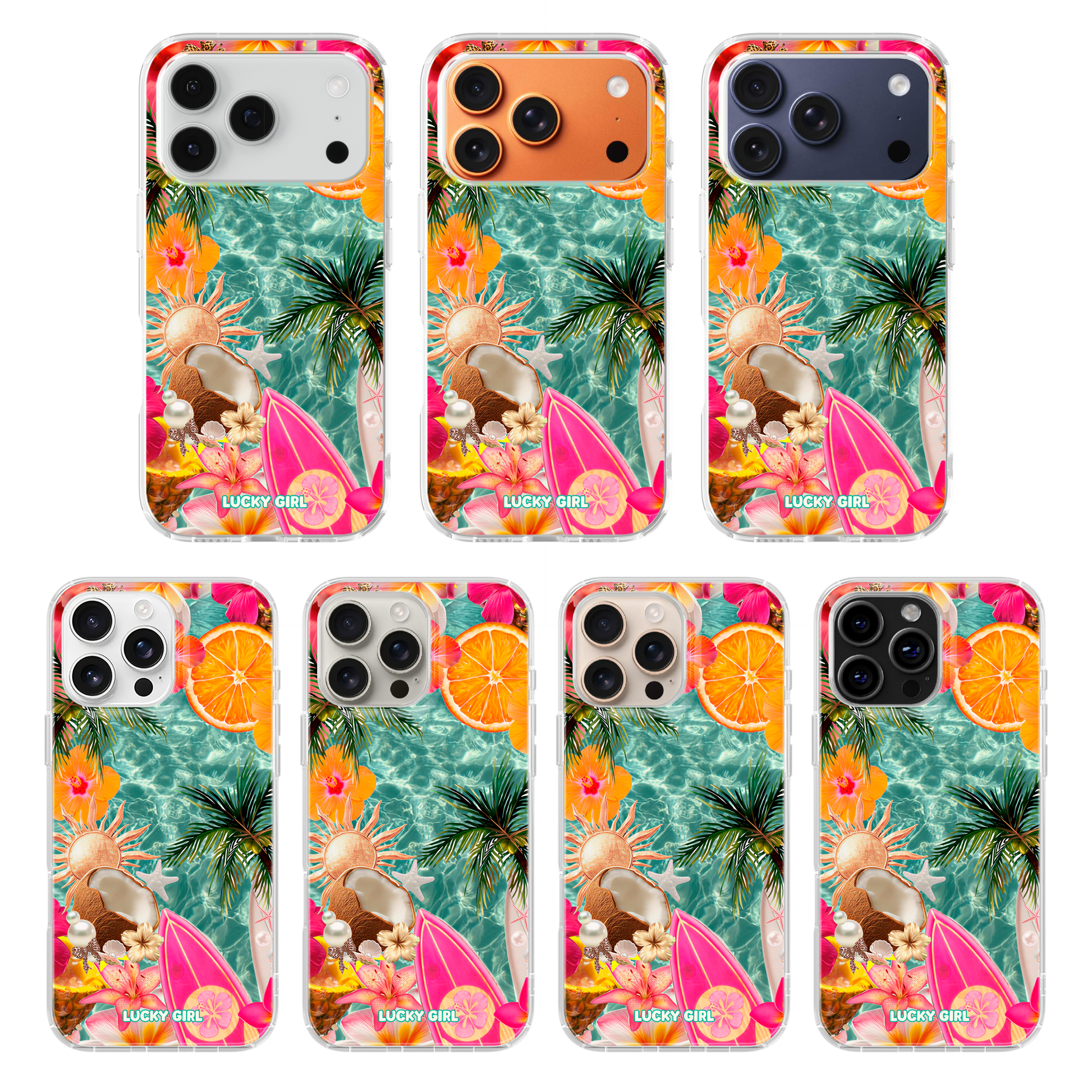 Coconut Coast Clear Case Insert iPhone 17