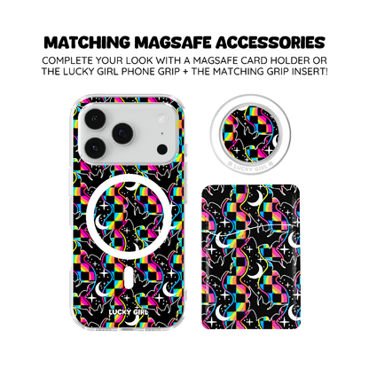 Cosmic Bats Clear Case Insert iPhone 17