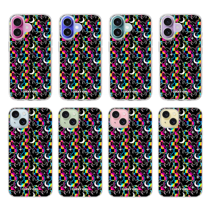 Cosmic Bats Clear Case Insert iPhone 17