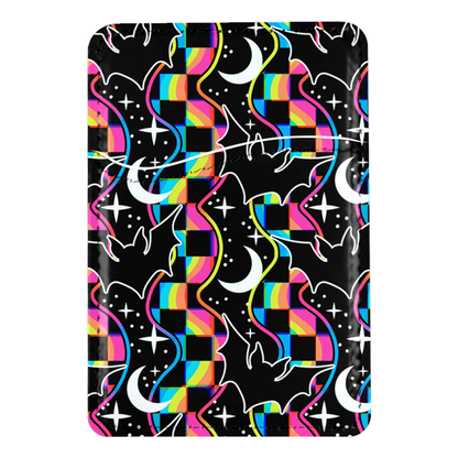 Cosmic Bats MagSafe Card Holder