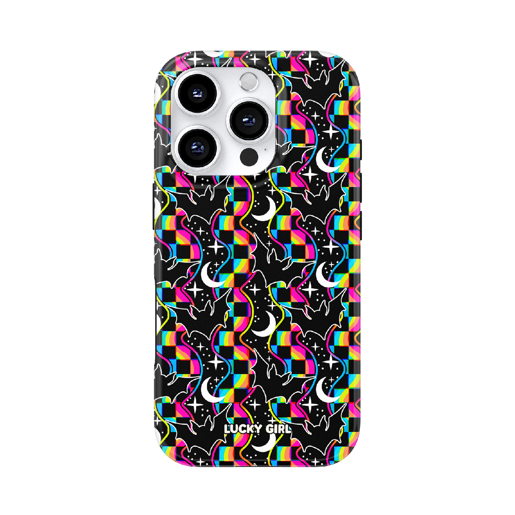Cosmic Bats Phone Case iPhone 17 / Yes