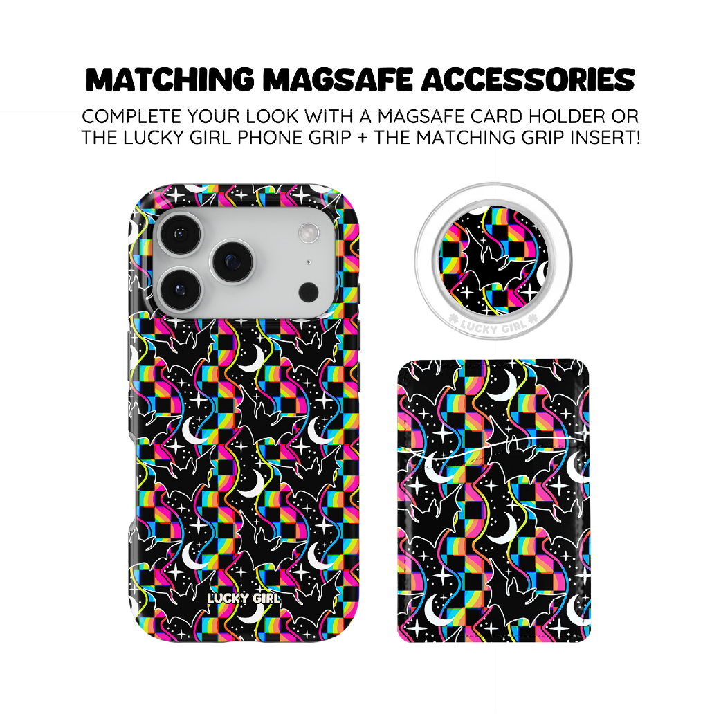 Cosmic Bats Phone Case iPhone 17 / Yes