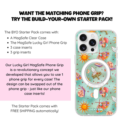 Fairy Frog Hollow Clear Case Insert iPhone 17