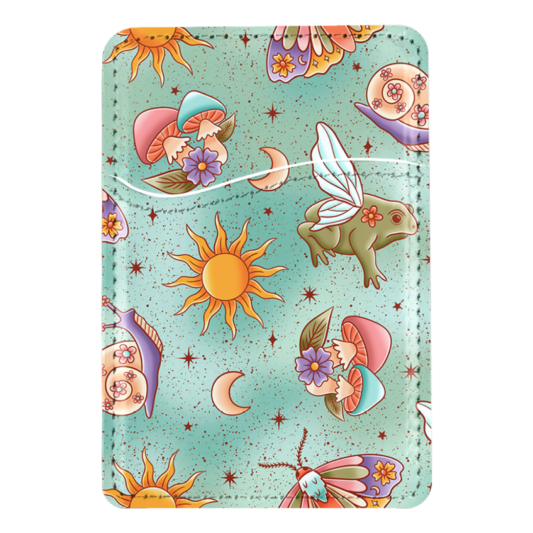 Fairy Frog Hollow MagSafe Card Holder