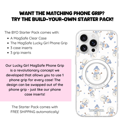 Feeling Frosty Clear Case Insert iPhone 17