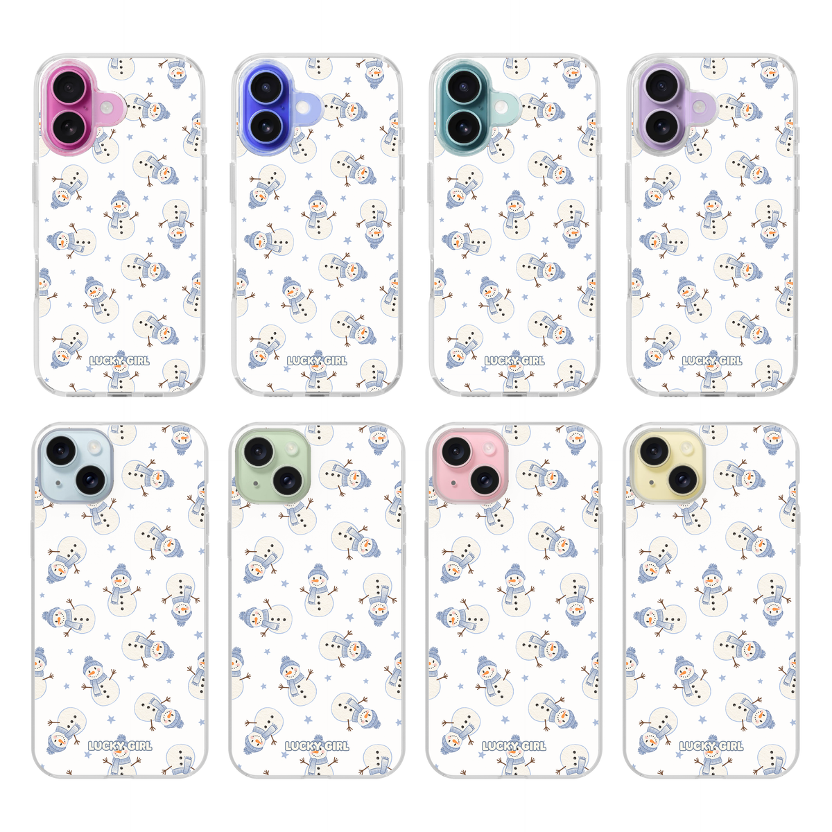 Feeling Frosty Clear Case Insert iPhone 17