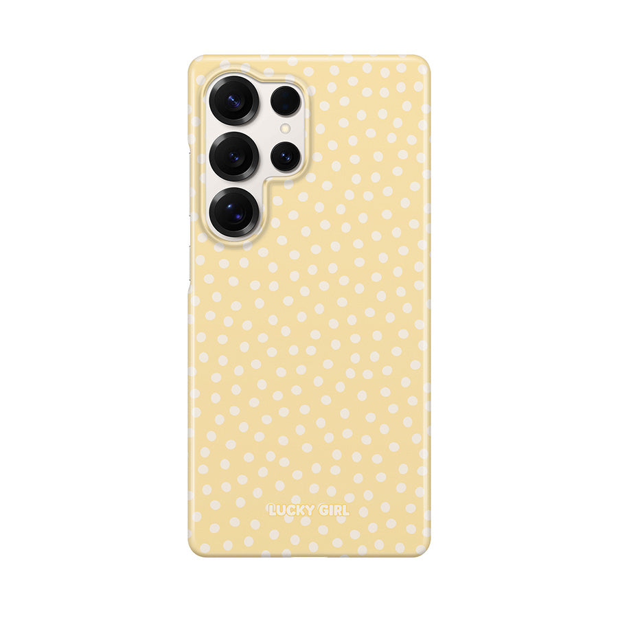 Banana Whispers Dots Phone Case