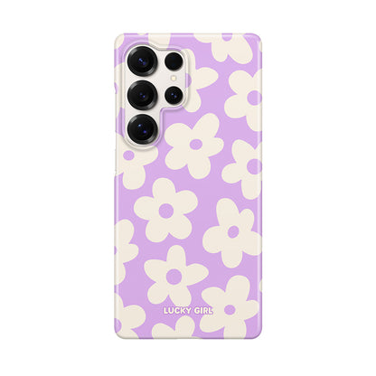 Lilac Big Blooms Phone Case