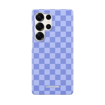 Bluebell Checkers Phone Case