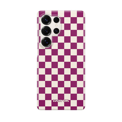Velvet Checkers II Phone Case