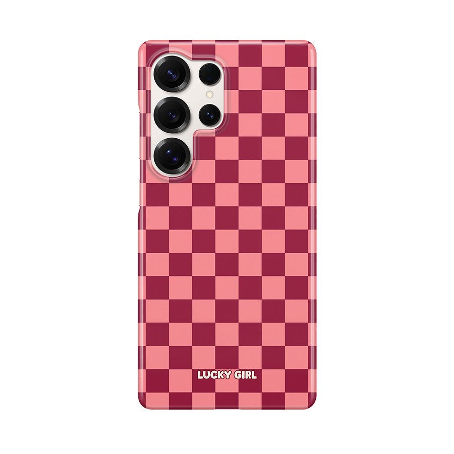 Love Checkers Phone Case