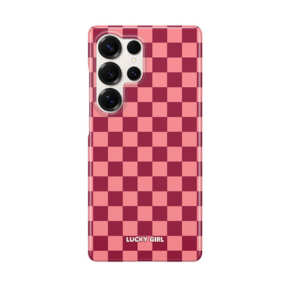 Love Checkers Phone Case