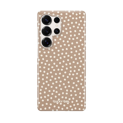 Chestnut Dots Phone Case