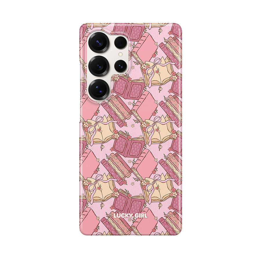 Pink Prose Phone Case