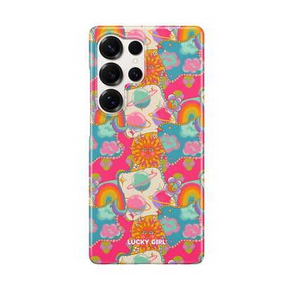 Neon Cosmos Phone Case