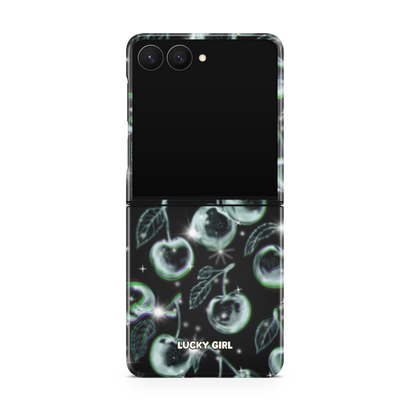 Chrome Cherries Phone Case