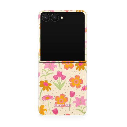 Polka Petals Phone Case