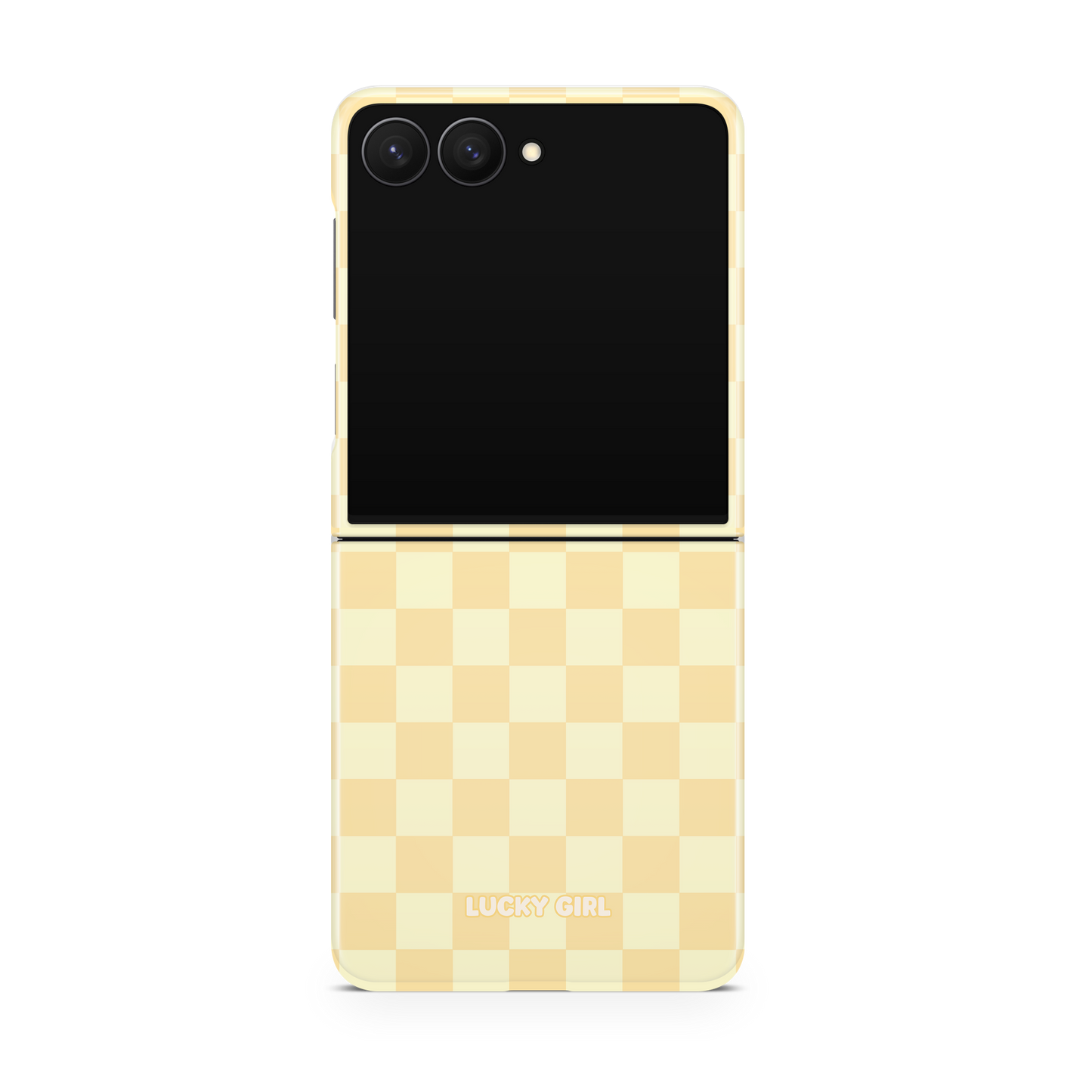 Banana Whispers Checkers Phone Case