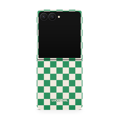 Emerald City Checkers II Phone Case