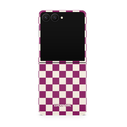 Velvet Checkers II Phone Case