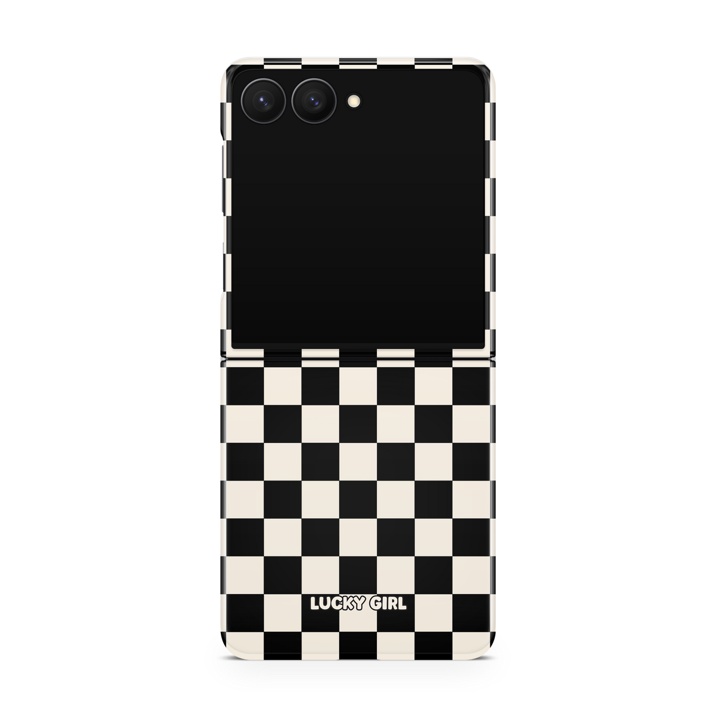 Onyx Checkers II Phone Case