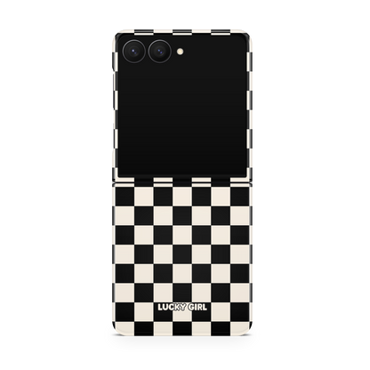 Onyx Checkers II Phone Case