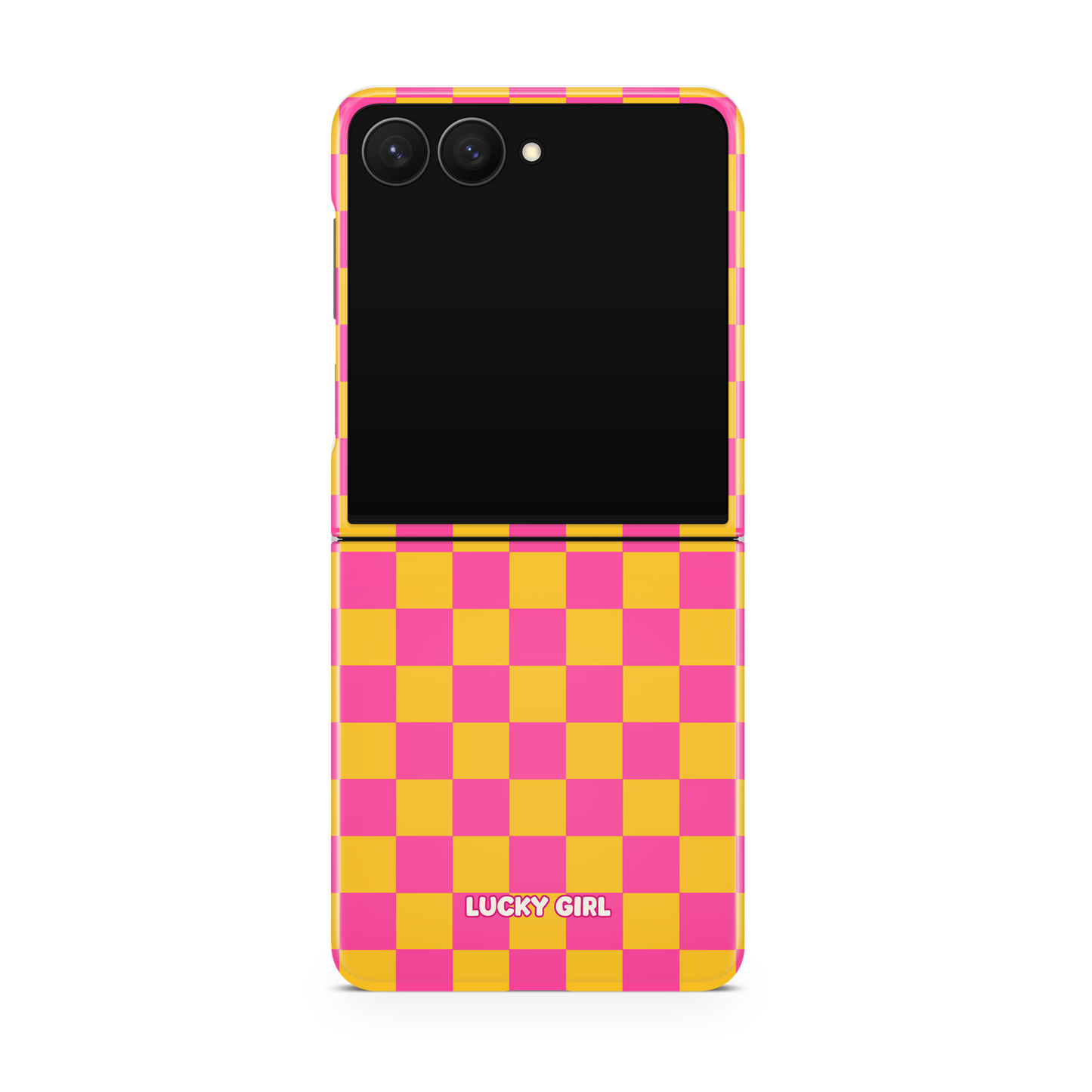 Pink Lemonade Checkers Phone Case
