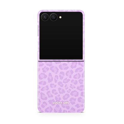 Lilac Leopard Phone Case