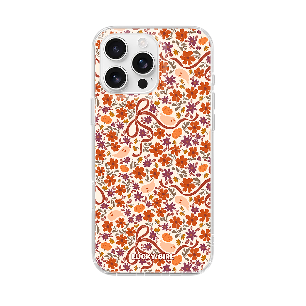 Ghostly Garden Clear Case Insert iPhone 17