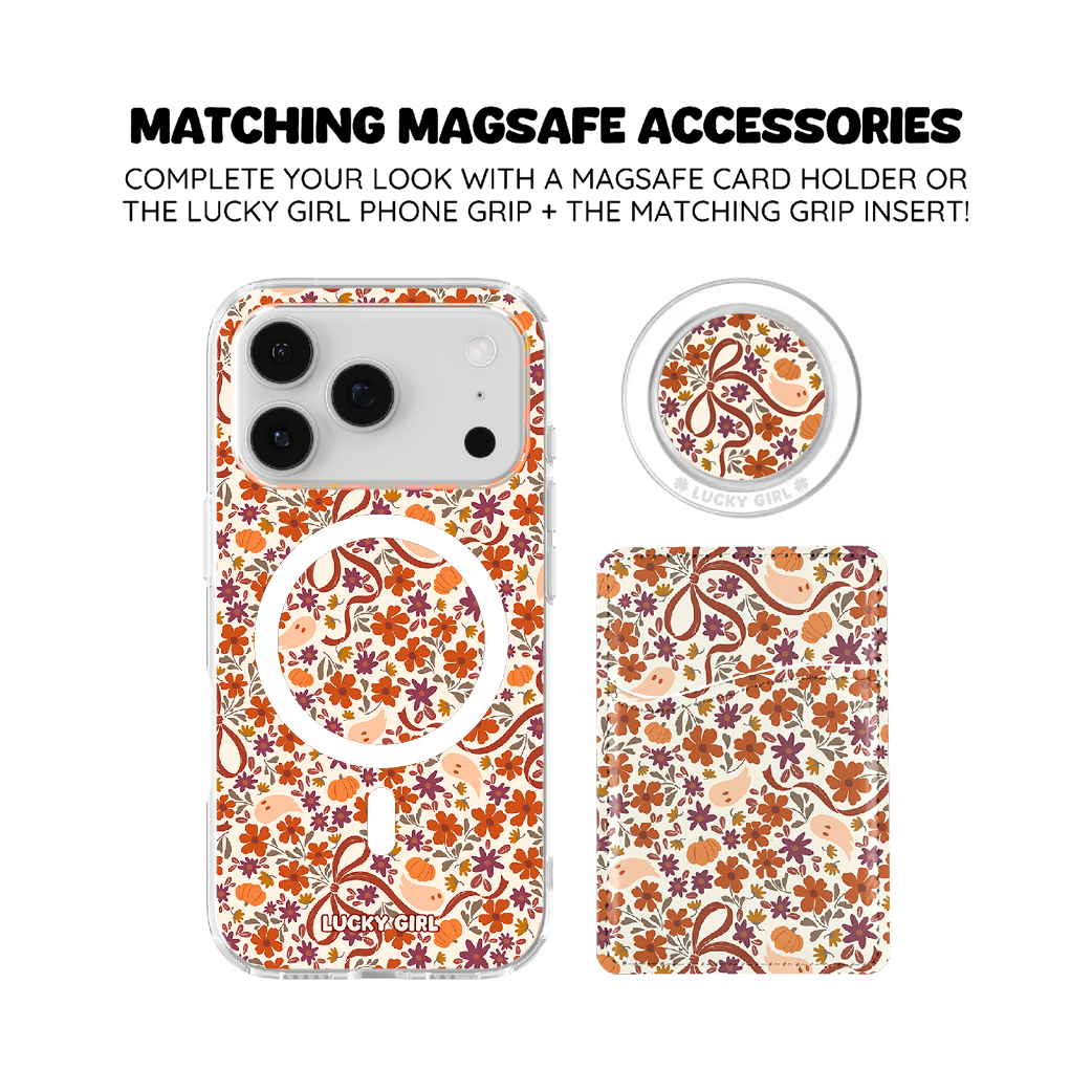 Ghostly Garden Clear Case Insert iPhone 17