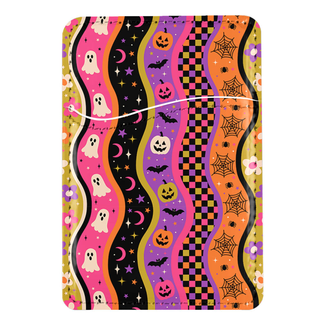 Halloween Waves MagSafe Card Holder