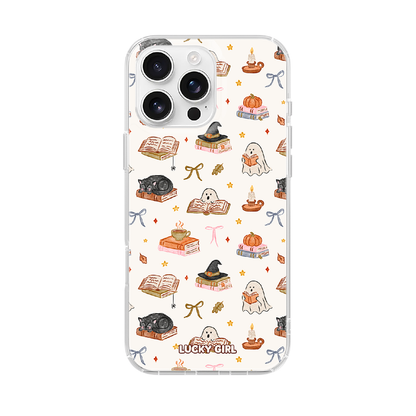 Haunted Library Clear Case Insert iPhone 17