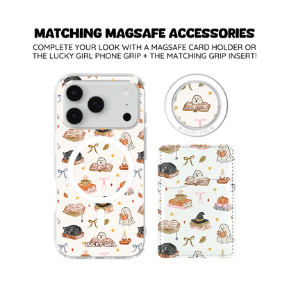 Haunted Library Clear Case Insert iPhone 17