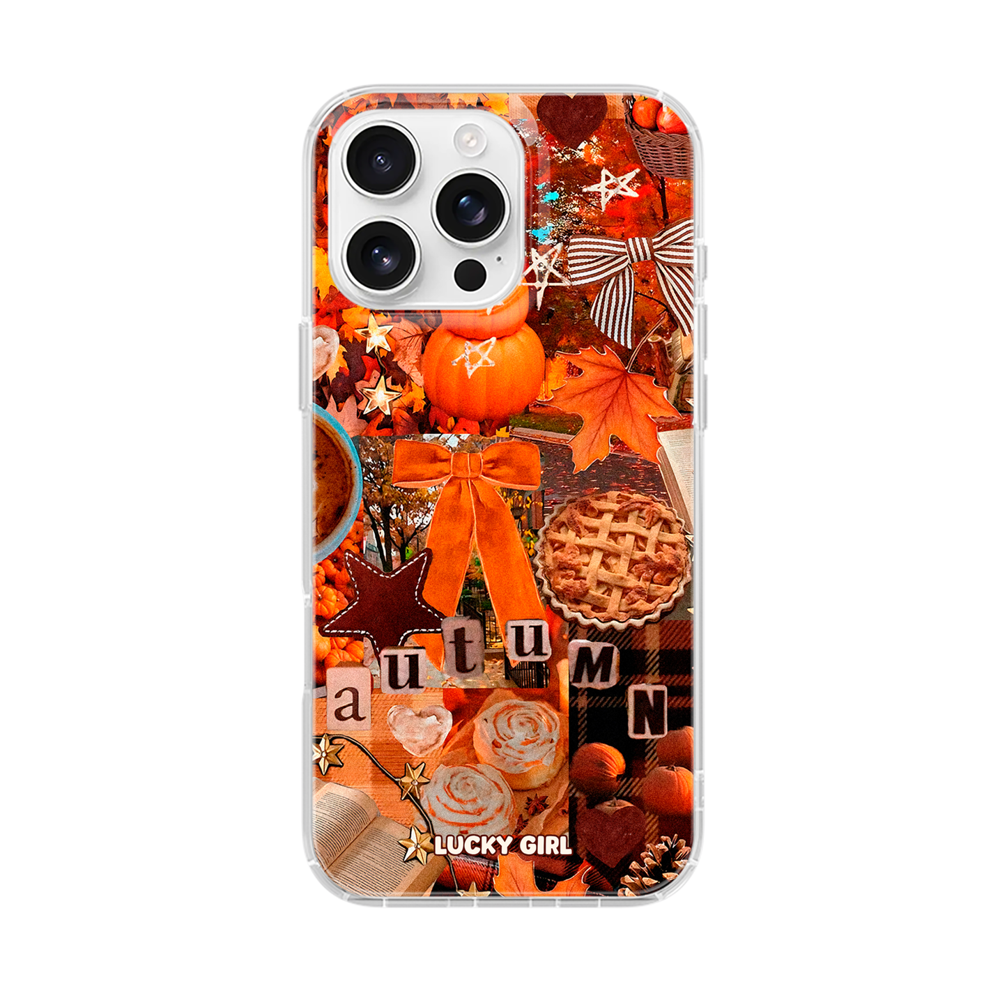 Hello Autumn Clear Case Insert iPhone 17