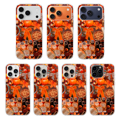 Hello Autumn Clear Case Insert iPhone 17